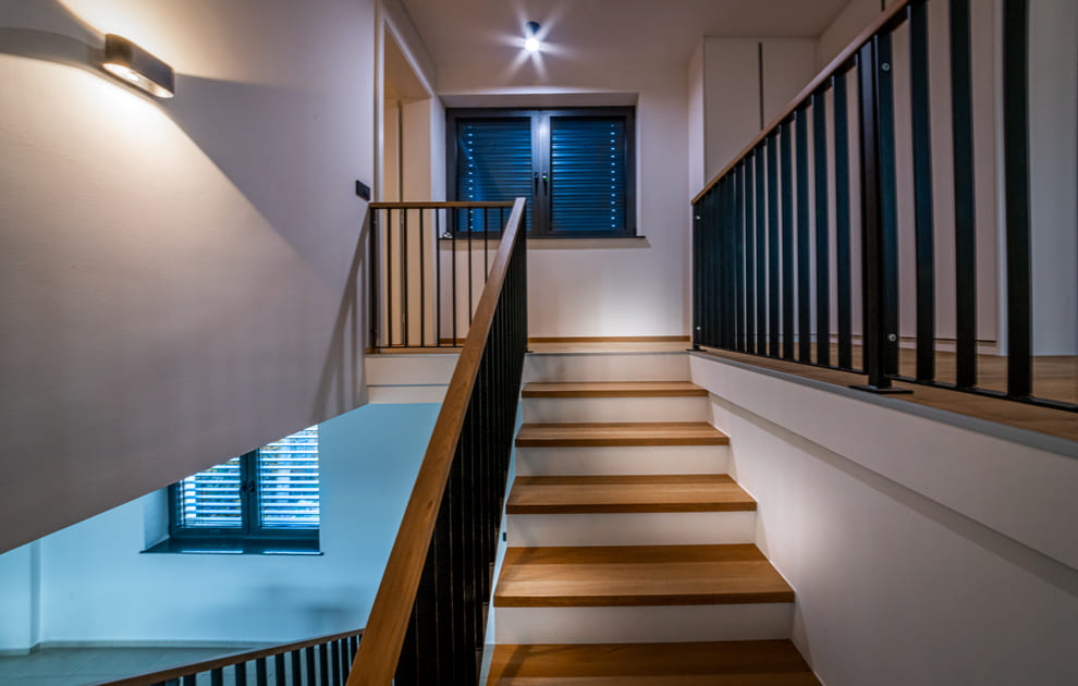 Stopnice in notranja vrata - Panles